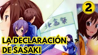 ¿Qué Paso Después Del Anime SASAKI SE DECLARA  Nagato YukiChan Spin Off de Haruhi Suzumiya [upl. by Dnalrag]