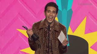 Brandon Rogers Wins Comedy  Streamys 2018 [upl. by Nedle]