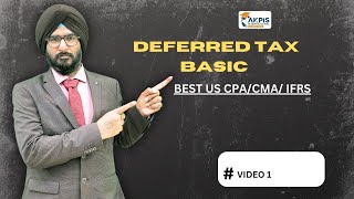 Deferred Tax Concept I Deferred Tax Liability I Deferred Tax Assets I US CPA I DIPLOMA IN IFRS I CMA [upl. by Earised929]