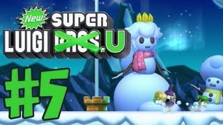 New Super Luigi U  100 Coop Walkthrough Part 5 [upl. by Gnet]