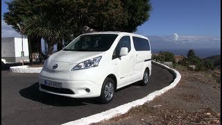 Nissan eNV200 40 kWh Evalia interior review [upl. by Nilrac]