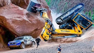 Dangerous Fastest Truck amp Car Driving Skills  Idiots Heavy Equipment Truck Fails Compilation 2024 [upl. by Marcellina272]