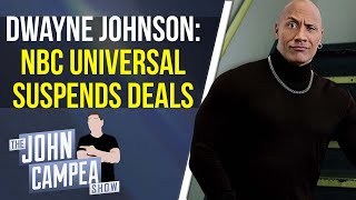 NBC Universal Suspends Dwayne Johnson’s Deal [upl. by Nella418]