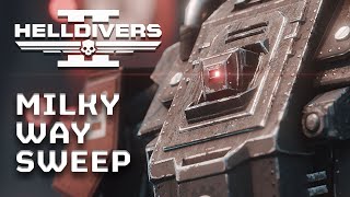 Milky Way Sweep  Helldivers 2 Animation [upl. by Hoy]