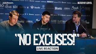 Dmitry Bivol amp Eddie Hearn Talk After Defeat To Artur Beterbiev [upl. by Nairde703]