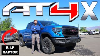 2024 GMC Sierra 1500 AT4X Better Than A Raptor [upl. by Anet]