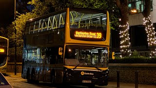 Dublin Bus  ADL Enviro500 Volvo B9TL VT46  Route 39 to Burlington Road  07D70046 [upl. by Middlesworth]