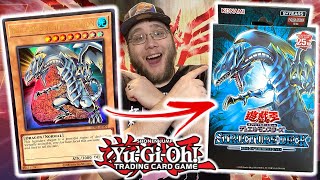 NEW BlueEyes English Deck YuGiOh Rise of the BlueEyes Structure Deck Opening [upl. by Cavan330]