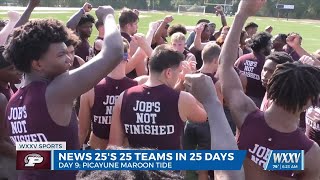 25 Teams in 25 Days Picayune Maroon Tide [upl. by Wilie]