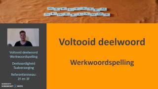 Voltooid deelwoord Werkwoordspelling [upl. by Littman]