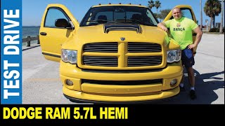 2004 Dodge Ram 1500 57L Hemi Magnum quotRumble Beequot yellowblack edition  Jarek in Tampa Florida USA [upl. by Shama507]