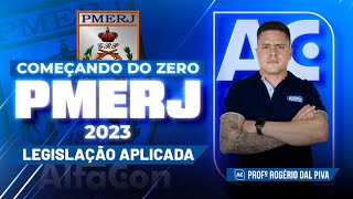 Concurso PMERJ 2023  Começando do Zero  Legislação Aplicada [upl. by Arikahs]