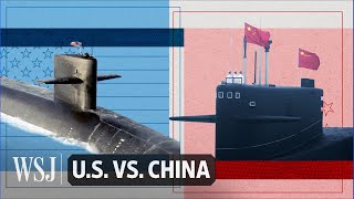 Can China Catch Up With US Nuclear Submarine Tech  WSJ US vs China [upl. by Rebmak]