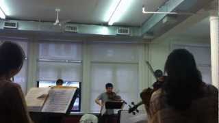 Solisti Ensemble Rehearsal  E Griegs String Quartet in G minor Op 27 [upl. by Sonja392]