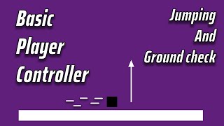 Unity 2D  Basic Player Controller  Tutorial [upl. by Eira627]