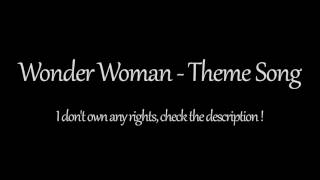 Wonder Woman  Theme Song 1 Hour Trailer Music [upl. by Maillliw]