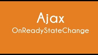 Learn Ajax in Arabic  5  OnReadyStateChange [upl. by Syck]