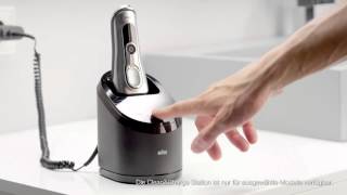 Braun Series 9 Rasierer Anwendungsvideo [upl. by Gaiser]