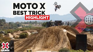 Moto X Best Trick HIGHLIGHTS  X Games 2022 [upl. by Metah908]