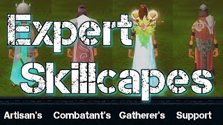 Expert Skillcapes  RuneScape 3 [upl. by Esiom]