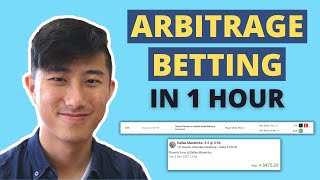 Arbitrage Sports Betting 101  Beginner Tutorial with OddsJam Software [upl. by Ellehsat]