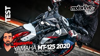 YAMAHA MT125 2020  BABY MT09  I TEST MOTORLIVE [upl. by Mil]