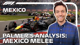 Why Did Max Verstappen Receive A Penalty In Mexico  Jolyon Palmer’s F1 TV Analysis  Workday [upl. by Aneram]