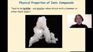 Regents Chemistry Chemical Bonding part 3 Ionic Compounds and their Physical Properties [upl. by Kroll505]