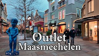 The Designer Outlet From Belgium Maasmechelen Village  Christmas [upl. by Enail330]