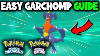 HOW TO GET GARCHOMP ON POKEMON BRILLIANT DIAMOND AND SHINING PEARL [upl. by Ariada]