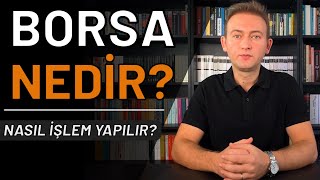 Borsa Eğitimi  Hisse Senedi Nedir   Nasıl Alınır [upl. by Pacificas]