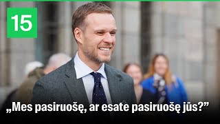 Gabrielius Landsbergis „Mes pasiruošę ar esate pasiruošę jūs” [upl. by Dallman]