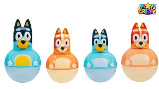 Bluey Toys 💙  Pretend Play with Bluey Toys  WEEBLES EDITION [upl. by Langdon]