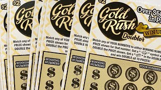 Gold Rush Doubler tickets floridalottery [upl. by Woodman]