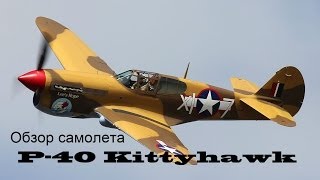 War Thunder  Обзор самолёта P40 Kittyhawk [upl. by Icul]