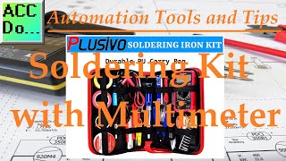 Automation Tools  Soldering Kit with Multimeter [upl. by Kraus]