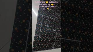 Square neck cutting amp stitchingfor beginnerssri lasya tailoring institutedo watch like share 👍🤝🔔🙏 [upl. by Ynned]