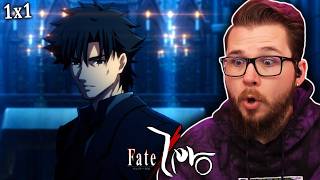 My FIRST TIME Watching FATE  FateZero Episode 1 Reaction [upl. by Sldney675]