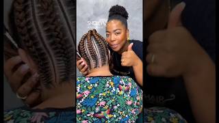 braiding Technique to avoid tension💫hairstyles shorts millionviews fyp [upl. by Zweig]