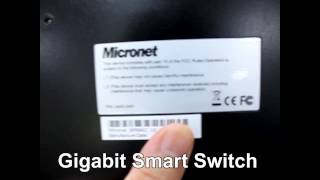 Micronet SP684C 24port Gigabit Web Smart Switch [upl. by Ennaharas448]