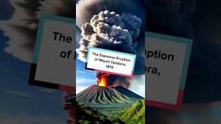 The Explosive Eruption of Mount Tambora 1815 [upl. by Roath]