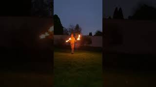 Jonglerie 5 torches feu juggling fire circus [upl. by Bond]