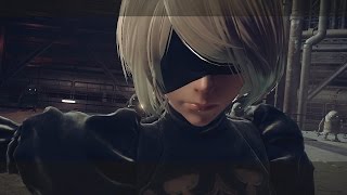 Nier Automata Official Trailer  E3 2016 [upl. by Anahsor]