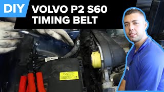 Volvo P2 S60 Timing Belt Replacement DIY S60 C70 V40 V70 S40 S70 S80 XC70 XC90 [upl. by Elyc]