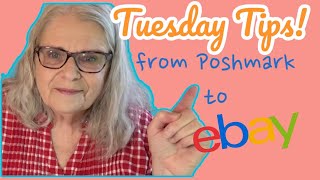 Tuesday Tips Episode 2  Poshmark Seller Considering Ebay What to Think About [upl. by Nnayd539]