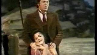 Thomas Allen amp Adriana Maliponte as Silvio amp Nedda duet from I Pagliacci  ROH 1976 [upl. by Mulac]