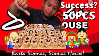 50 PCS SIOMAI CHALLENGE PORK SIOMAI  SIOMAI HOUSE  PINOY MUKBANG  MUKBANG PHILIPPINES [upl. by Ahseined]