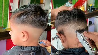 Fade One Side Haircut  One Side Hairstyle  One Side Haircut [upl. by Norvil618]