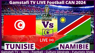 Tunisie Vs Namibie En Direct CAN 2024 Commenté en temps réel  Gamstafi TV [upl. by Liva]