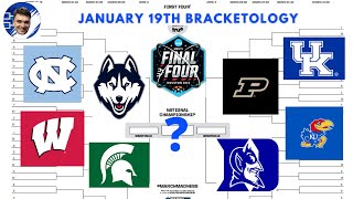 Bracketology Update  January 19 2024 [upl. by Yatzeck]